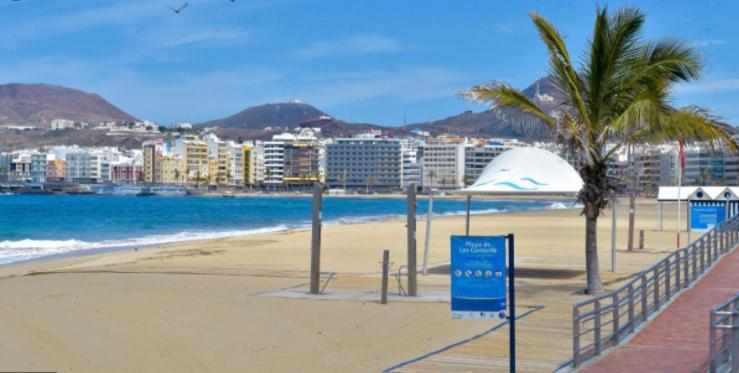 Atico Luxury Vista Mar Las Canteras ラスパルマス・デ・グランカナリア エクステリア 写真
